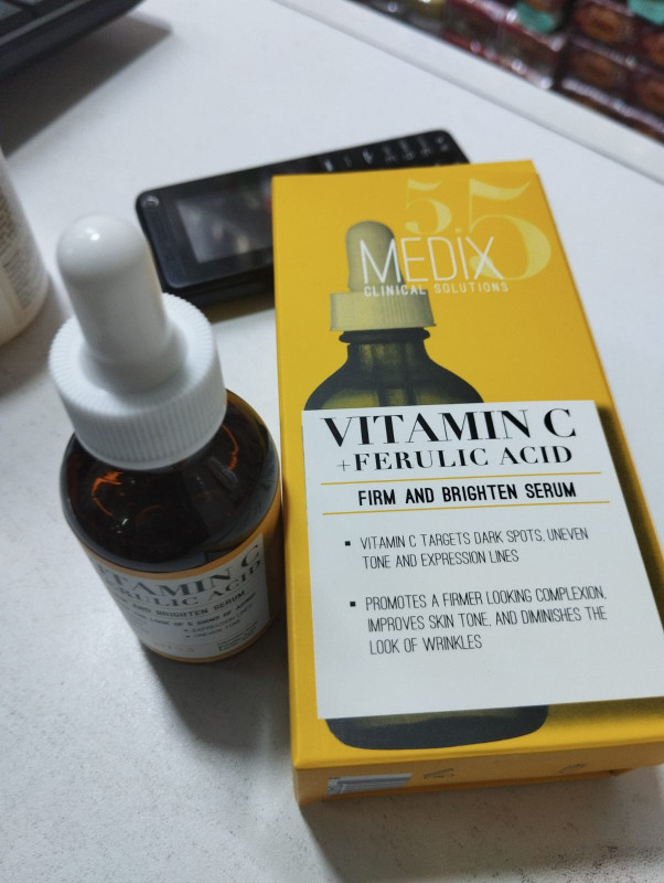Medix Vitamin C Facial Serum Skin Care Booster For Age Spots