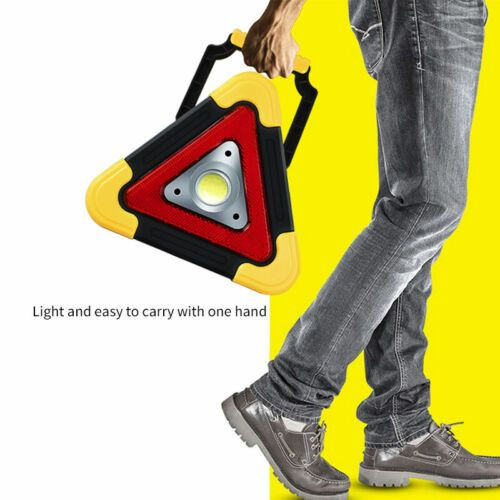 Generic Battery Powered 3 Mode Triangle Warning Light Stand
