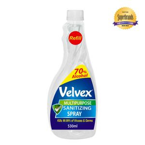 Velvex Multipurpose Sanitizer Spray 530ml 6s