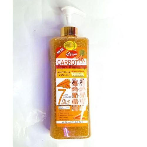 Carrot Super Whitening Shower Cream - 1000ml