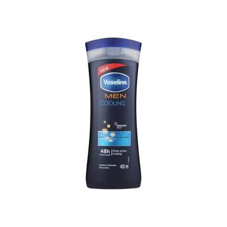 Vaseline Men Cooling Body Lotion 400ml