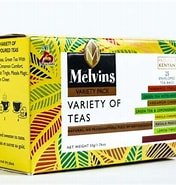 MELVINS VARIETY OF TEAS TEABAGS 25's