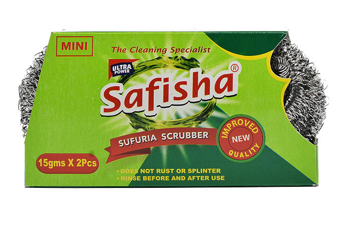 Safisha Sufuria Scrubber 2pc