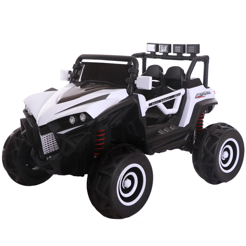 2 Seater Electric Ride on Jeep for Kids White