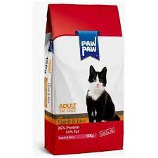 Pawpaw Adult Cat Food Lamb and Rice 15Kg