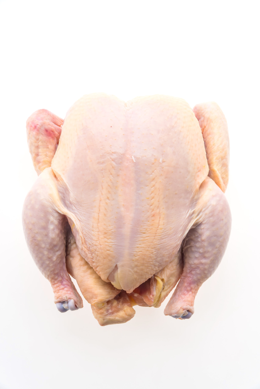 Fresh, full 1.2 kg chicken