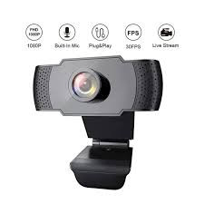 New 1080P Webcam Full HD Web Camera With LED Fill Light Microphone USB Plug Web Cam