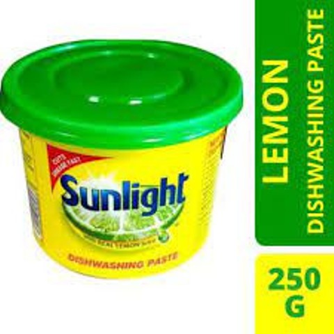 Sunlight Dish Washing Paste Lemon 250g