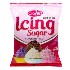 CLOVERS ICING SUGAR POLY. 500G