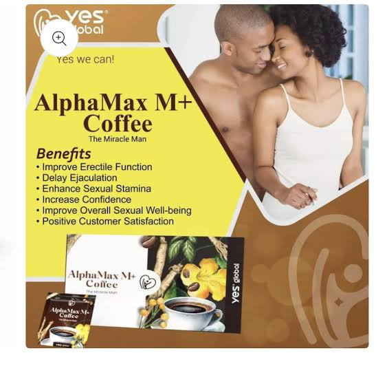 Alphamax m+ coffee(men's booster)