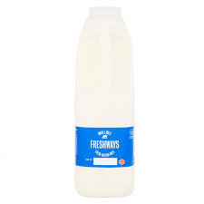 BROOKSIDE FRESH WHOLE MILK BOTTLE 1LTR