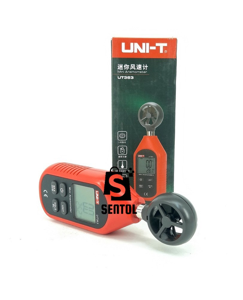 UNI-T UNIT UT363 Mini Anenometer Wind Gauge
