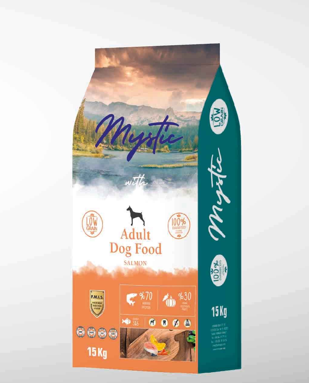 Mystic Adult Dog Food Salmon 15Kgs