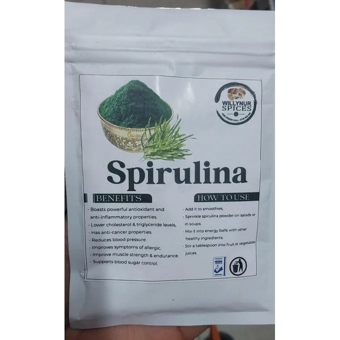 Spirulina powder extract