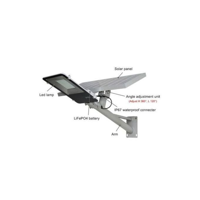 Led Down Light All In One Solar Street Light 200W With Panel