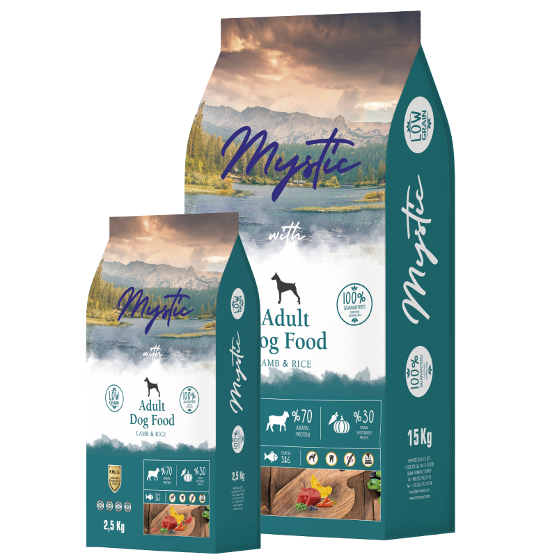 Mystic Adult Dog Food Lamb & Rice 2.5Kgs