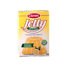 CLOVERS JELLY CRYSTALS LEMON 400G