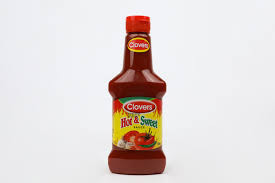 CLOVERS HOT & SWEET SAUCE 250G