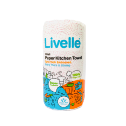 Livelle Kitchen Towels SINGLE PK-PINK