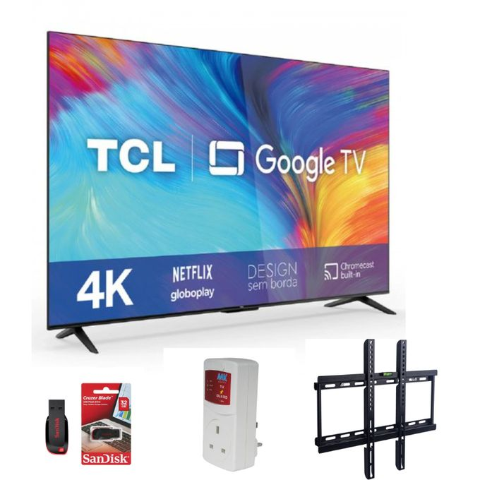 TCL 55” 55P735 Smart UHD 4K With HDR Google TV Frameless