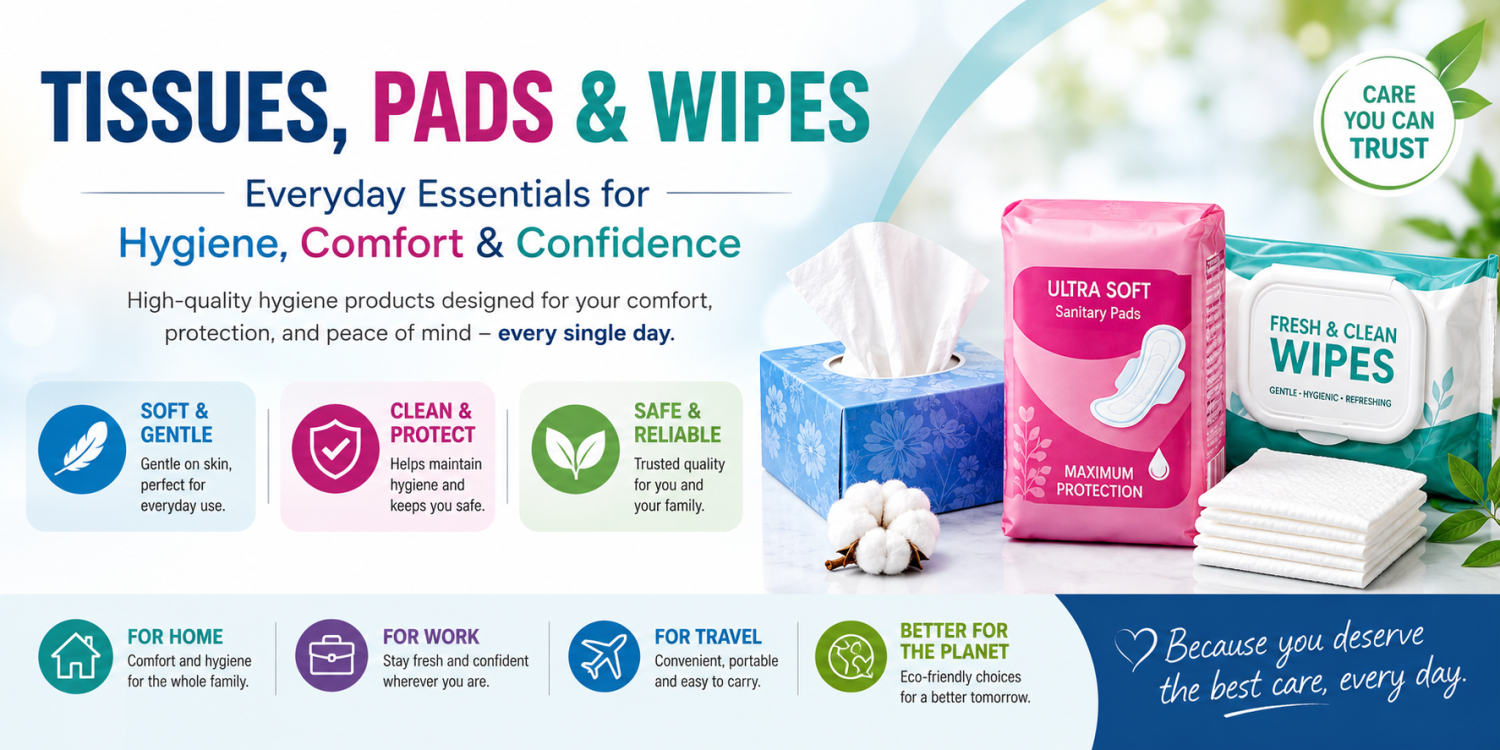 Essential Hygiene Products for Everyday Comfort and Wellness