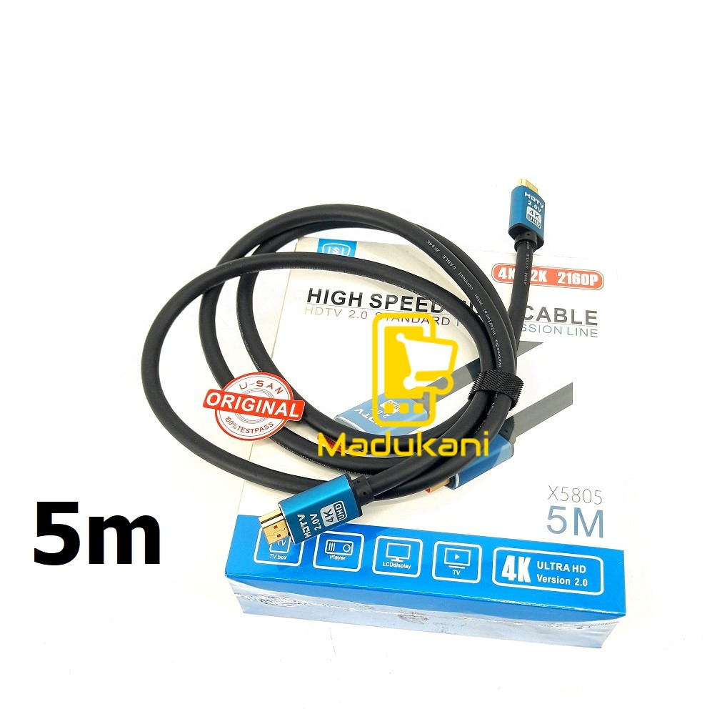 5m High Speed 4K HDMI to HDMI Cable