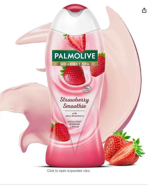 Palmolive Shower Gel Cream Gourmet Spa Strawberry - 500ml
