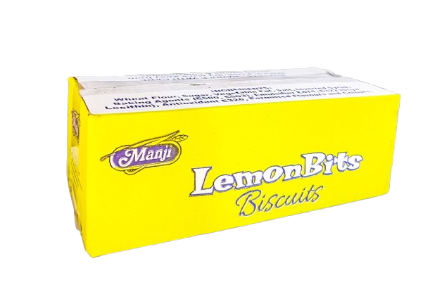 Manji Lemon Bits Biscuits 60Pktsx3Pcsx13G