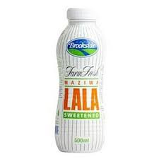 BROOKSIDE SWEETENED MAZIWA LALA BOTTLE 1L