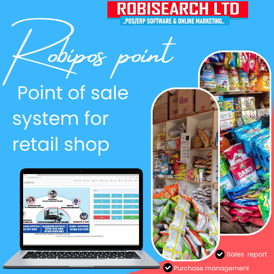 RETAIL SHOP POINT OF SALE SOFTWARE