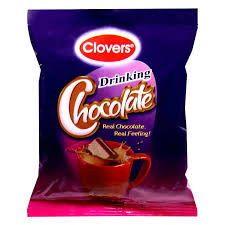 CLOVERS DRINKING CHOCOLATE SACHETS 50G