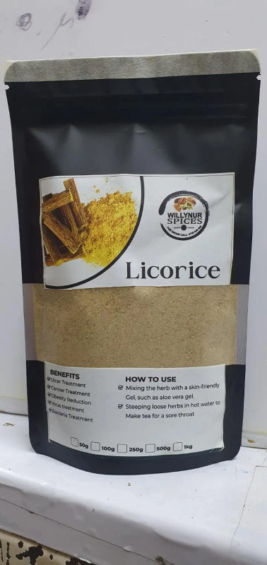 licorice root powder pure organic