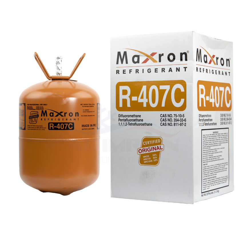 R407C Maxron Refrigerant Gas