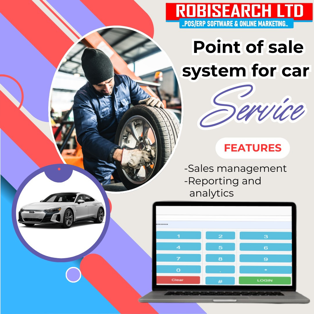 POINT OF SALE SYSTEM FOR CAR SERVICE
