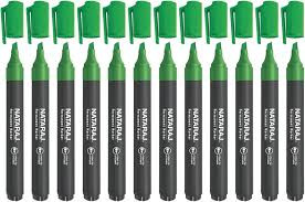 Nataraj permanent Marker Chisel Tip 2-5MM-Green