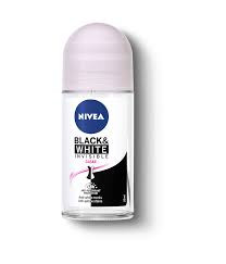 Nivea Black & White Invisible Clear Roll on for Women