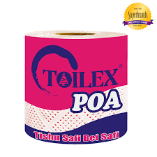 Toilex Toilet Tissue Poa Pink Diamond 40s Wrapped