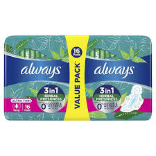Always Ultra Extra Long Herbal 16x7