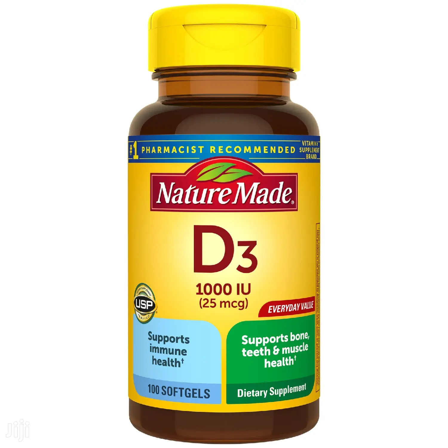 Nature Made Vitamin D3 1000 IU (25 Mcg)