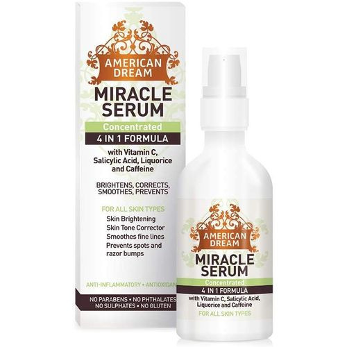 American Dream Miracle Face Serum Concentrated 4 In 1 Formula