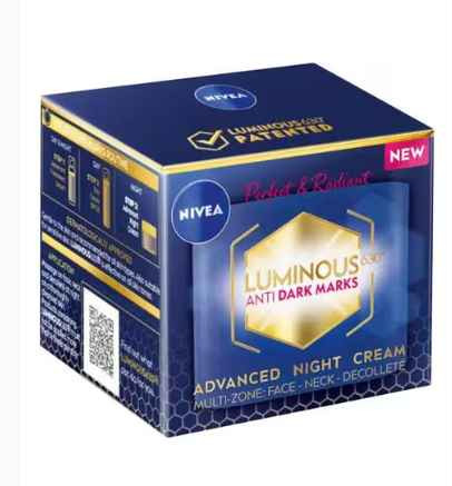 Nivea Perfect & Radiant Luminous 630 Night Cream