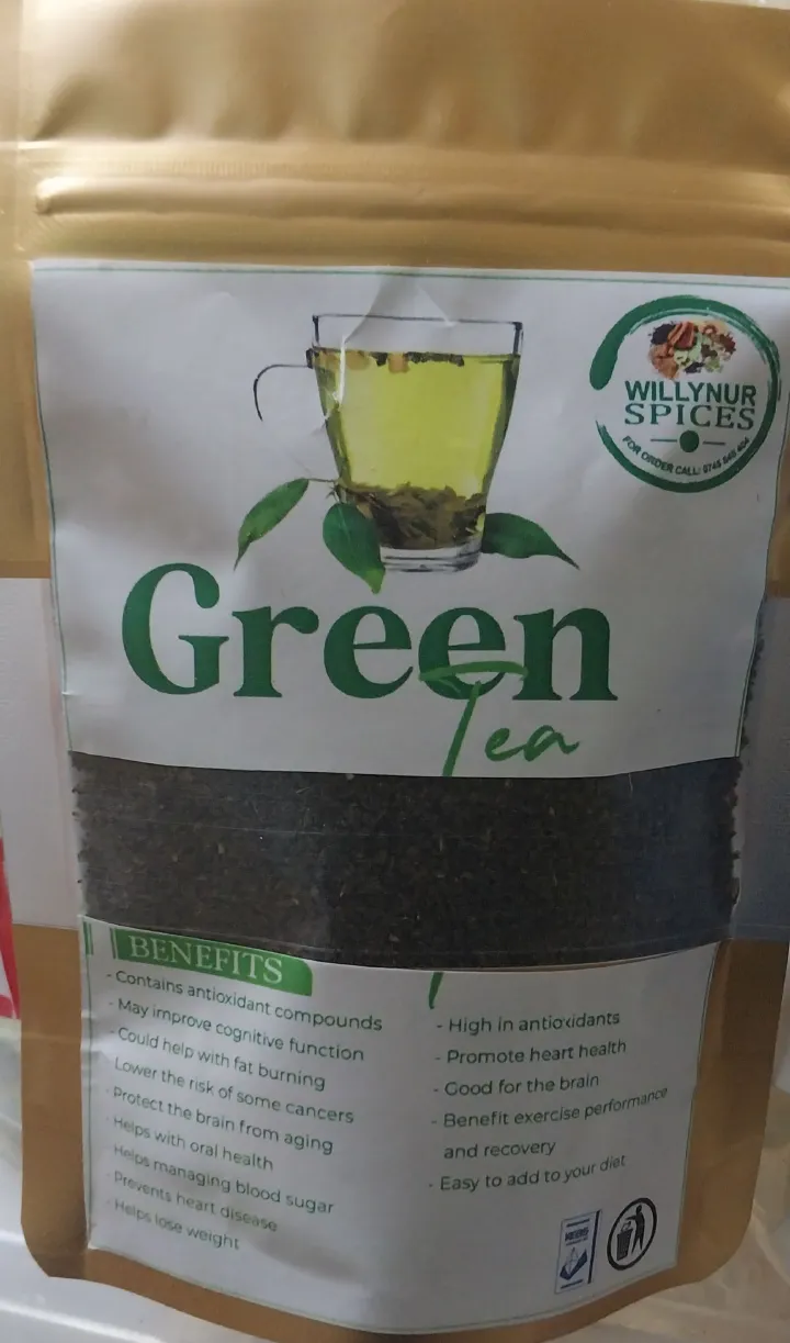 PURE ORGANIC GREEN TEA (best for wieght and tummy loss)