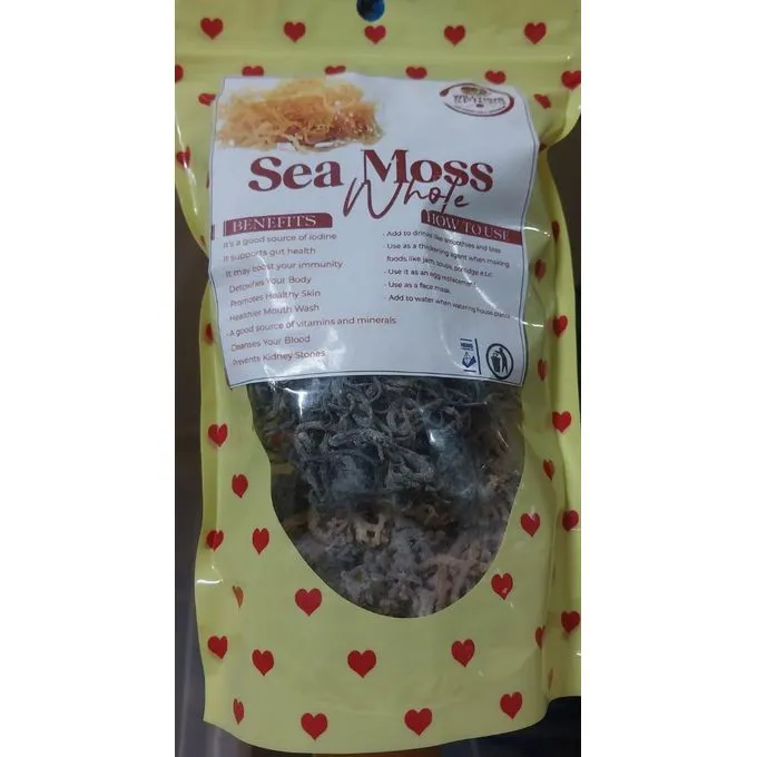 Sea Moss whole ( pure organic/boost immunity)