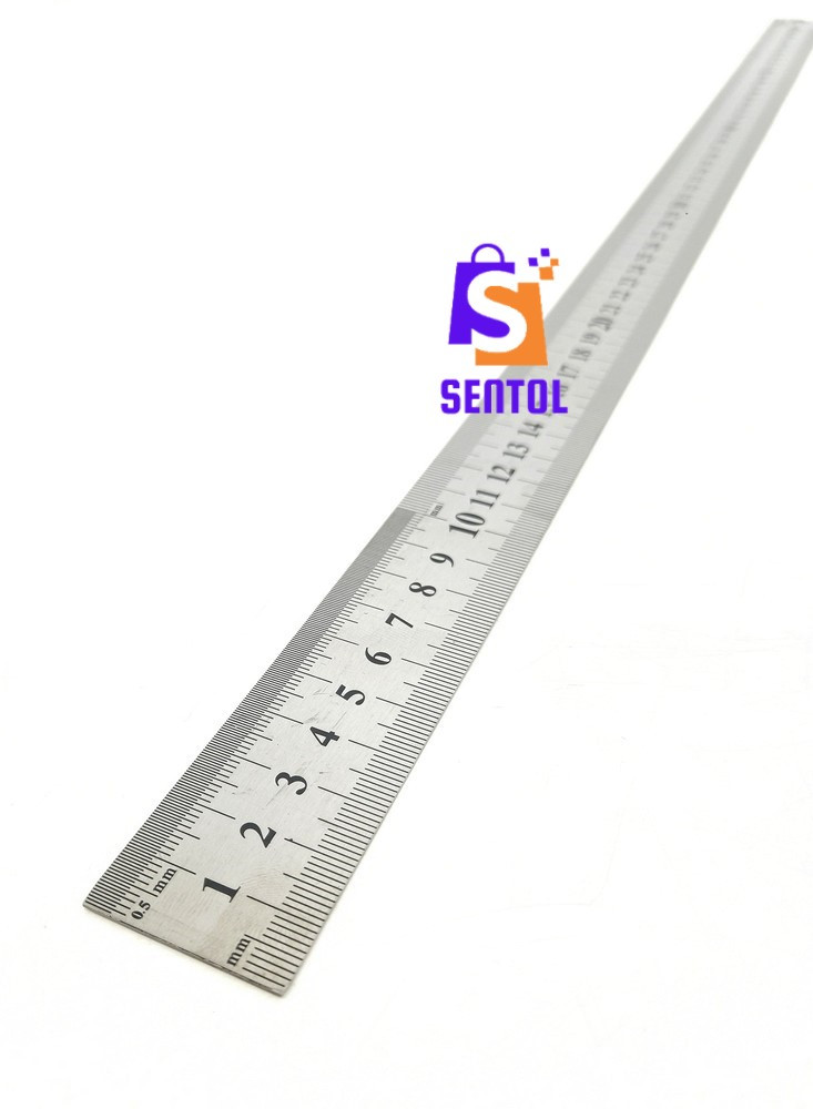 60cm 24 inches Stainless Steel Straight Ruler
