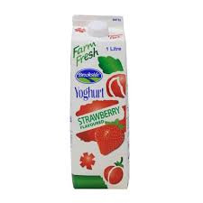 BROOKSIDE YOGHURT STRAWBERRY  TR 1LTR