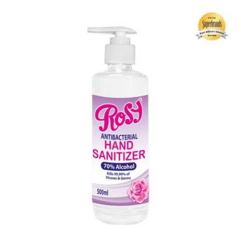 Rosy Antibacterial Hand Sanitizer With Pump  500ml