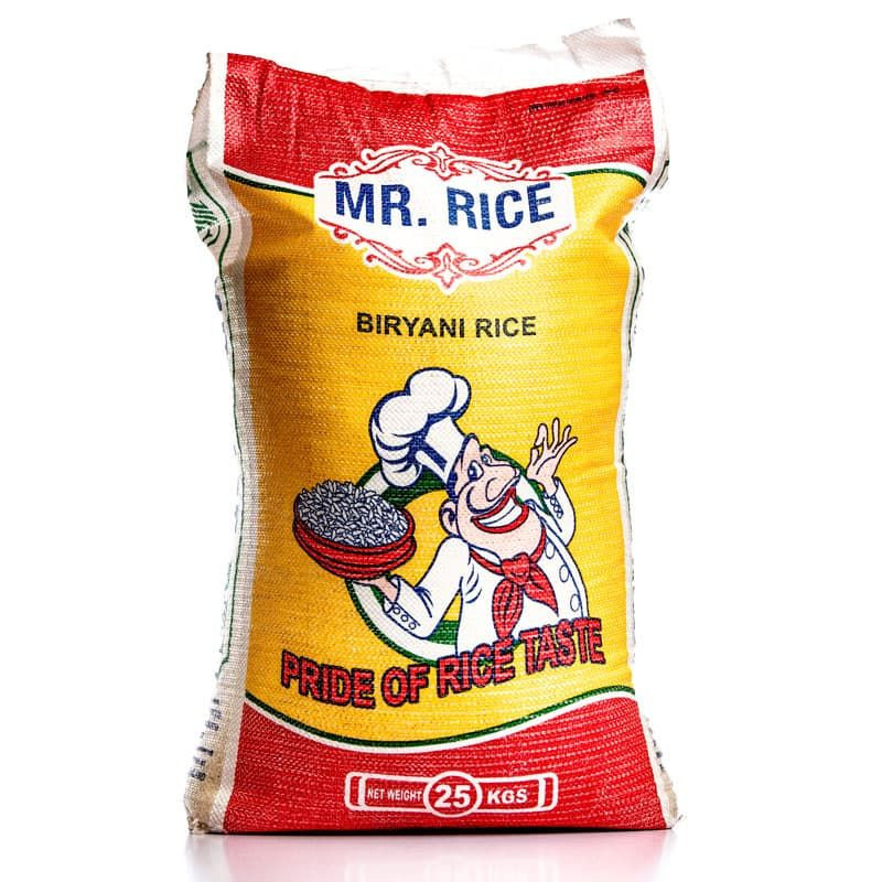 Mr. Rice Biryani Rice - Red sack 25kg