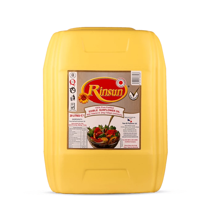 Rinsun sunflower oil 20LTR