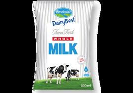 BROOKSIDE  LONG LIFE WHITE MILK TFA DAIRY BEST MILK 500ML