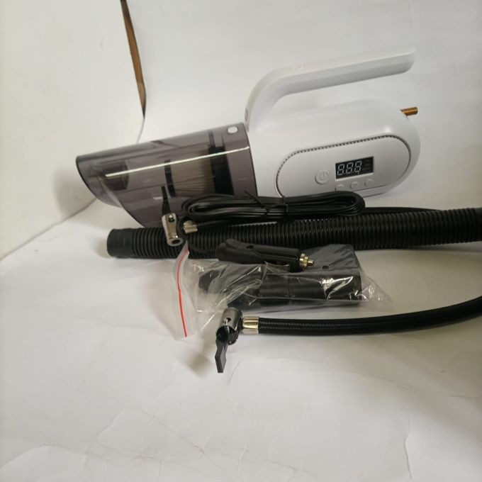 4in1 Car Vacuum Cleaner Tire Inflator With Digital LCD Display